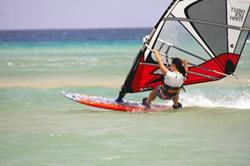 Simon Bornhoft Windsurfing Clinic - Sotavento, Fuerteventura 2014